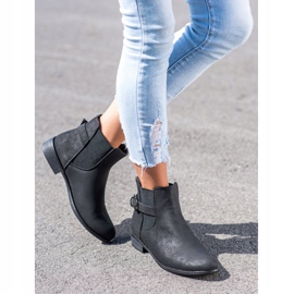 Goodin Stivaletti Slip-on Con Fibbia nero 1