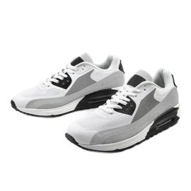 Scarpe sportive da uomo bianche 1503 bianca 2