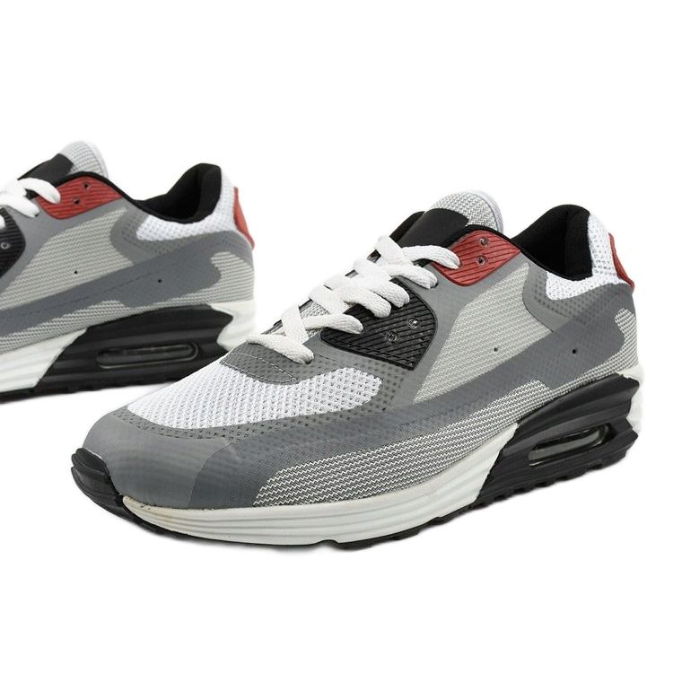 Scarpe sportive da uomo grigie 1503 grigio 1