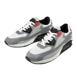 Scarpe sportive da uomo grigie 1503 grigio 2