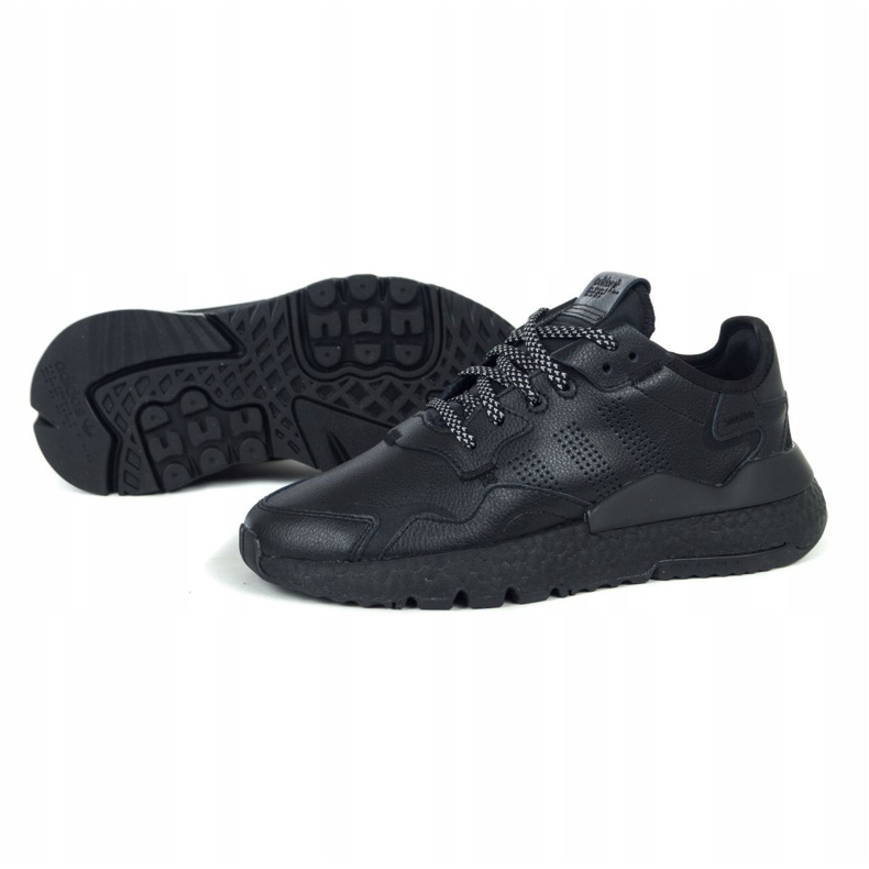 Adidas Nite Jogger Jr EG5837 scarpe nero 1
