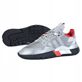 Scarpe Adidas Nite Jogger M FV3787 argento grigio 1