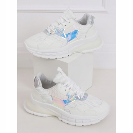 Scarpe sportive bianche BH003 Bianco bianca 1
