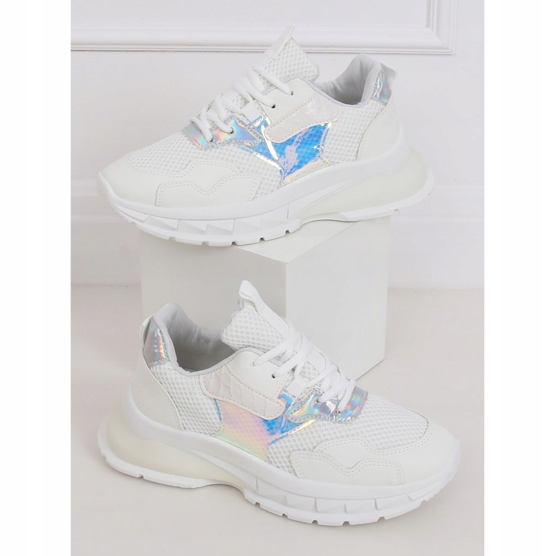 Scarpe sportive bianche BH003 Bianco 1