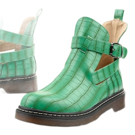 Stivali verdi con fibbia Nilld verde 1