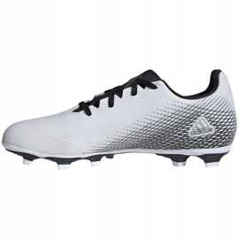 Scarpe da calcio Adidas X GHOSTED.4 FxG M FW6783 bianco, bianco, nero bianca 2