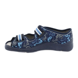 Scarpe per bambini Befado 969Y159 blu navy blu 2