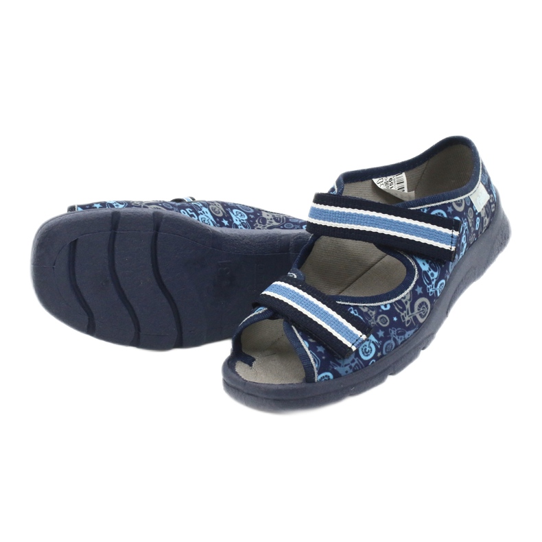 Scarpe per bambini Befado 969Y159 blu navy blu 4