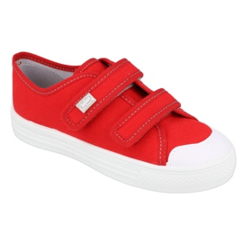 Scarpe per bambini Befado 440X012 bianco rosso 1