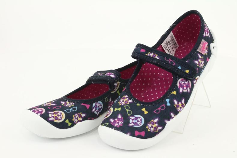 Scarpe per bambini Befado 114Y359 nero viola rosa multicolore 3