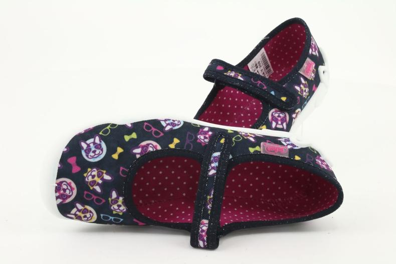 Scarpe per bambini Befado 114Y359 nero viola rosa multicolore 6