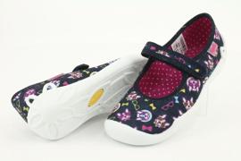 Scarpe per bambini Befado 114Y359 nero viola rosa multicolore 5