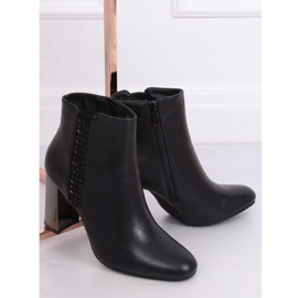 Stivali neri con tacco alto 7673-GA Black nero 1