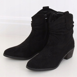 Stivali da cowboy neri da donna 20189-21 Black nero 1