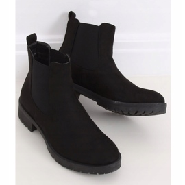 Stivaletti Chelsea neri da donna JY2000 Black nero 1