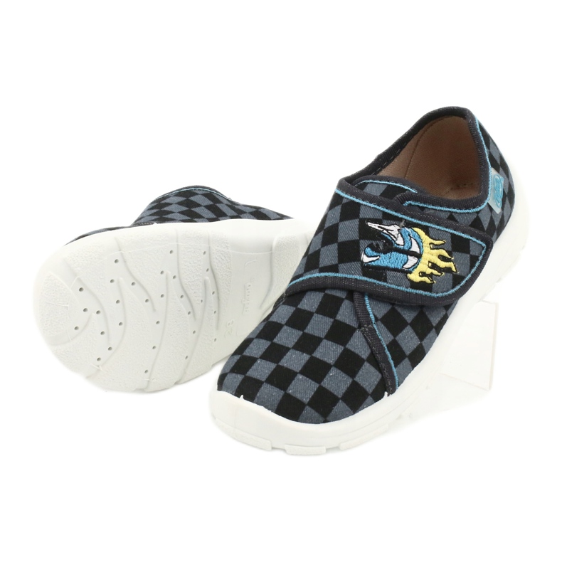 Scarpe per bambini Befado 974X411 nero blu navy blu 3