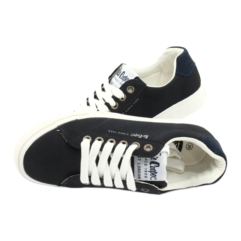 Sneakers eco-inola Lee Cooper LCJL-20-31-083 Blu Navy 4