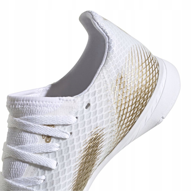 Scarpe da calcio Adidas X Ghosted.3 In Jr EG8225 grigio/argento, bianco, oro bianca 1