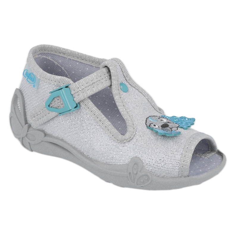 Scarpe per bambini Befado 213P121 blu argento 1