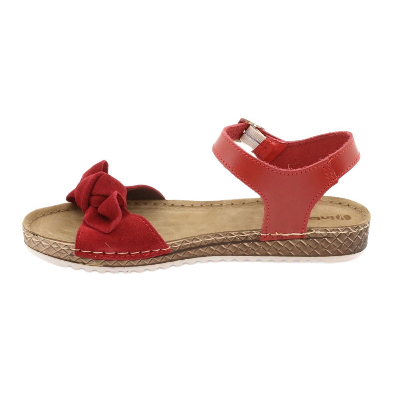 Scarpe donna comfort Inblu 158D117 rosso 2