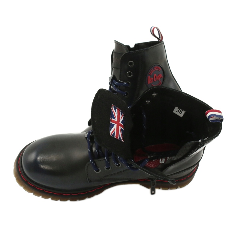 Lee Cooper Stivali LCJPL-20-01-014 Navy nero blu navy 5