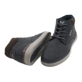 Scarpa da uomo Lee Cooper LCJ-20-29-063B marrone blu navy 3