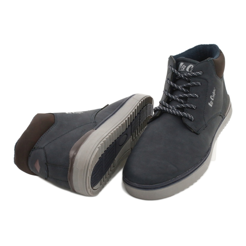 Scarpa da uomo Lee Cooper LCJ-20-29-063B marrone blu navy 3