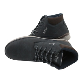 Scarpa da uomo Lee Cooper LCJ-20-29-063B marrone blu navy 4
