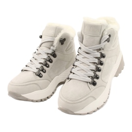 Stivali sportivi comodi Lee Cooper LCJL-20-31-151 beige grigio 2