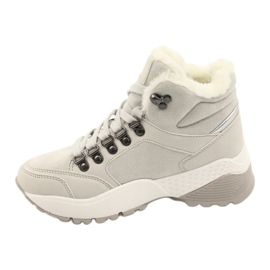 Stivali sportivi comodi Lee Cooper LCJL-20-31-151 beige grigio 1