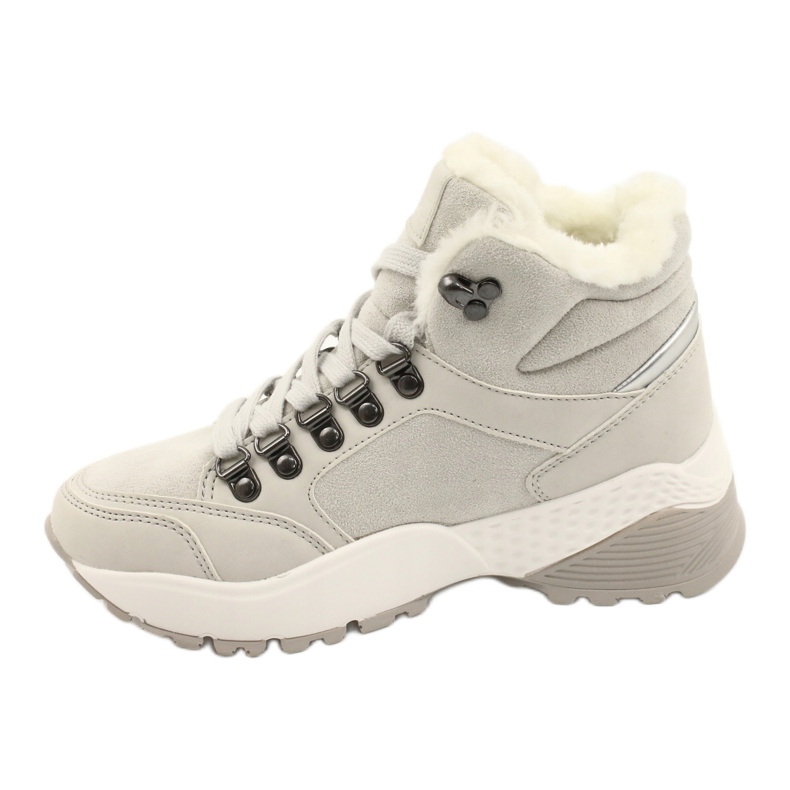 Stivali sportivi comodi Lee Cooper LCJL-20-31-151 beige grigio 1