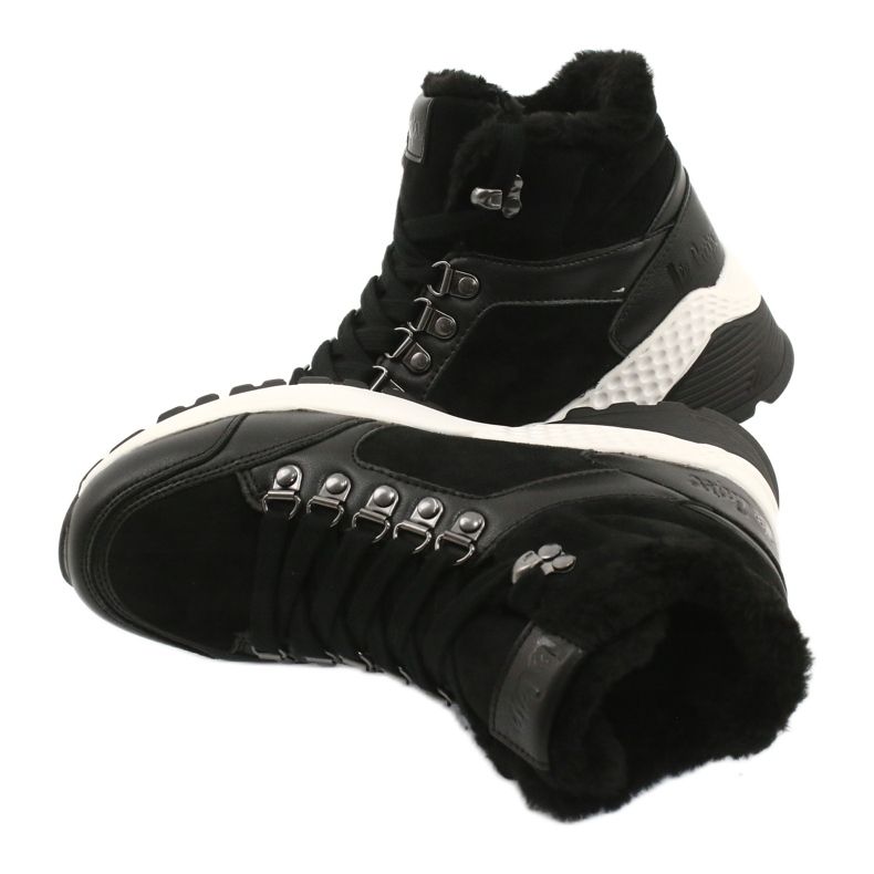 Stivali sportivi comodi Lee Cooper LCJL-20-31-152 nero 4