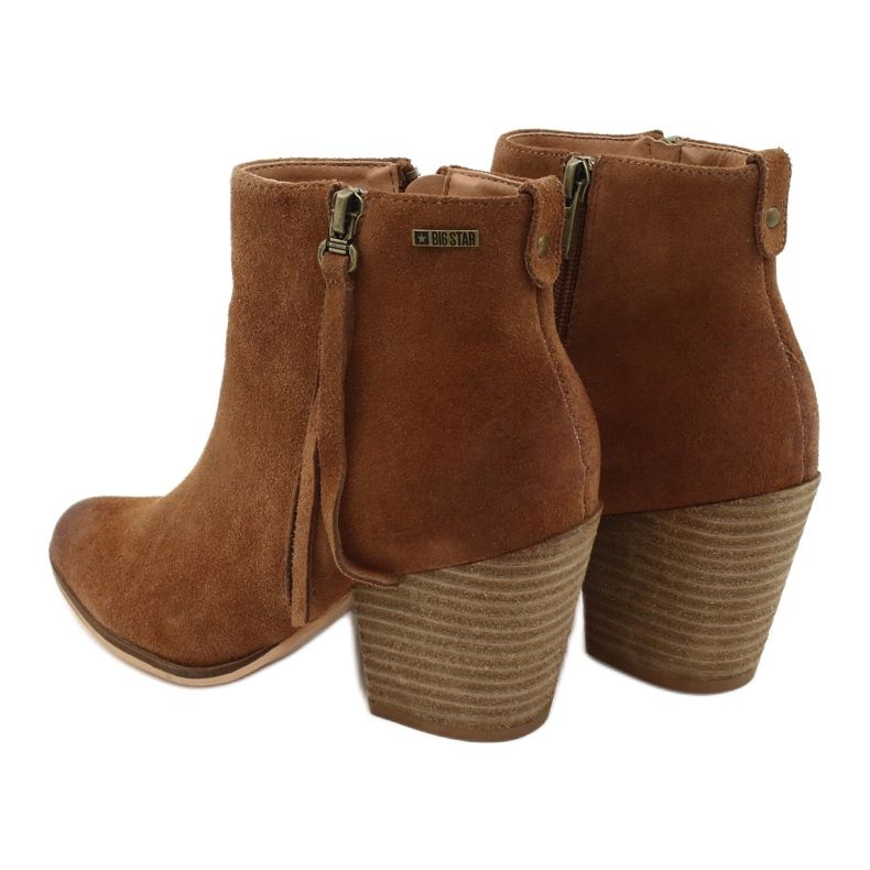 Stivali Big Star Suede GG274364 cammello marrone 6