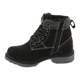 Trapper per bambini legati a una cerniera di Lee Cooper nera nero 1