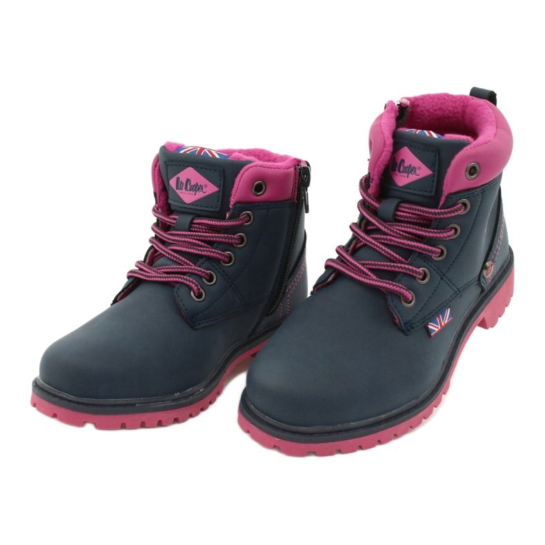 Lee Cooper Trapper per bambini su un cucciolo blu blu scuro 2