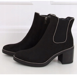 Stivaletti Chelsea neri, neri 15672 Nero 1