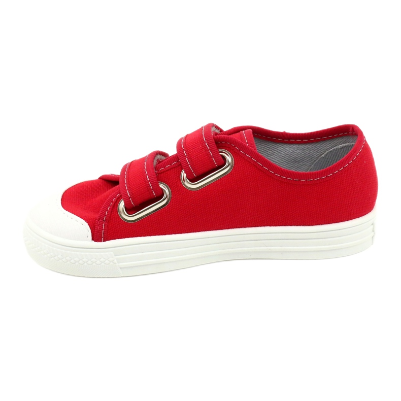 Scarpe per bambini Befado 440X012 bianco rosso 2