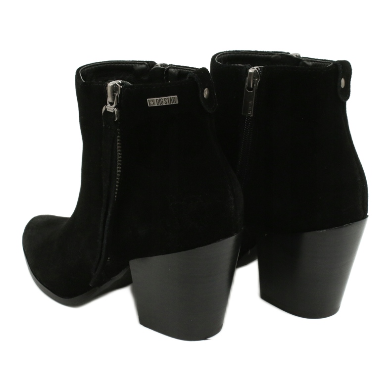 Stivali Big Star GG274362 in camoscio nero 3