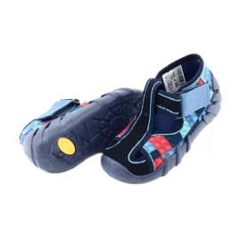 Scarpe per bambini Befado 190P095 rosso blu navy blu 4