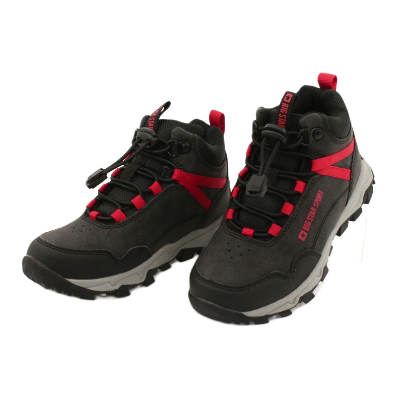 Big Star Scarpe sportive per bambini alti neri GG374046 nero 2