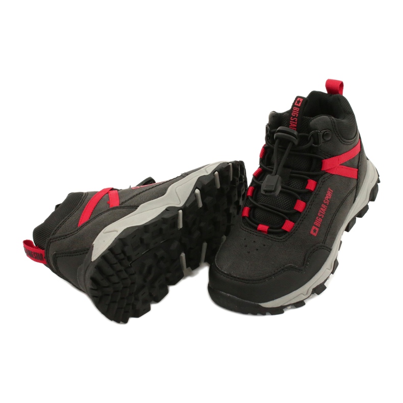 Big Star Scarpe sportive per bambini alti neri GG374046 nero 3