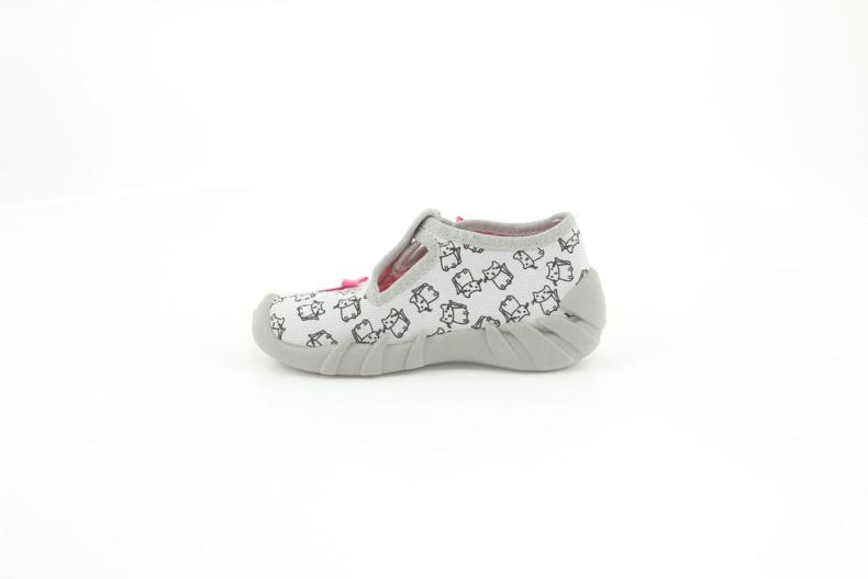 Scarpe per bambini Befado 110P377 nero rosa argento grigio 2