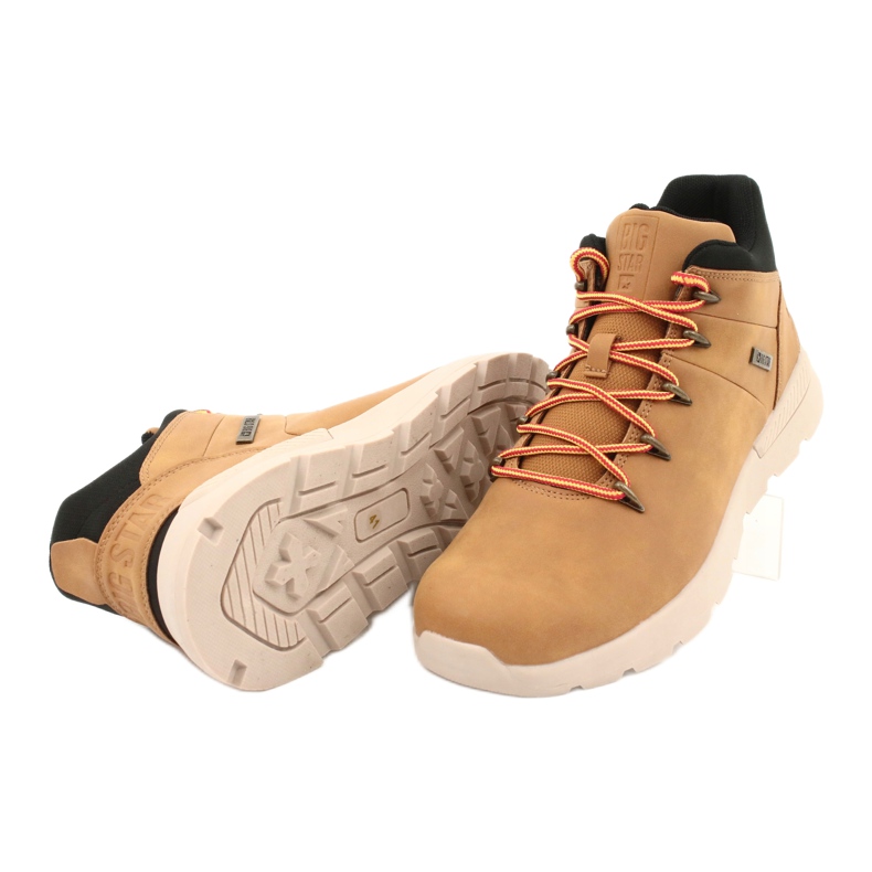 Big Star Trekking maschile Camel GG174214 nero 3