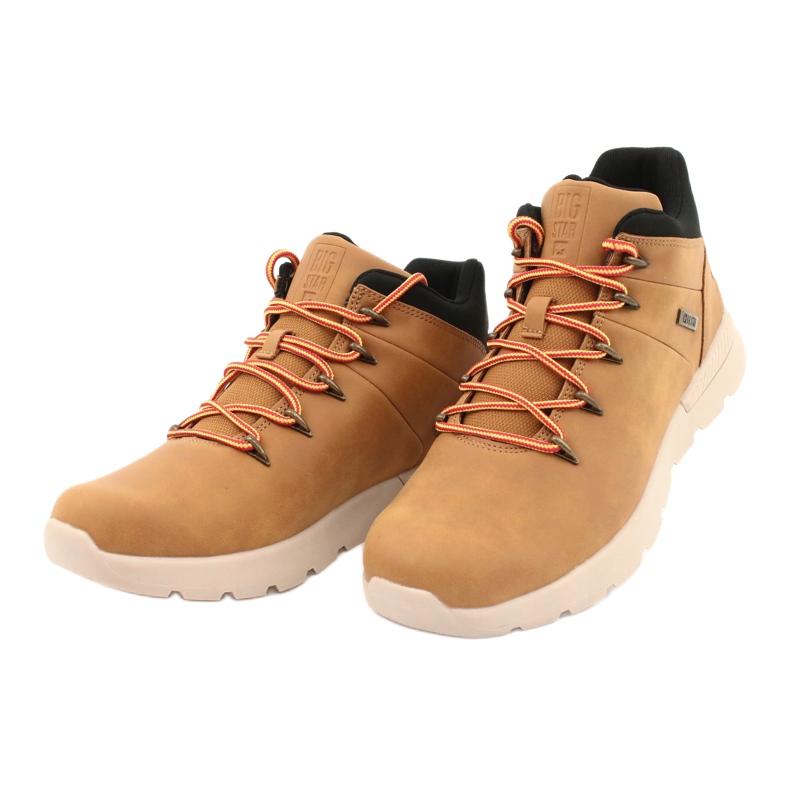 Big Star Trekking maschile Camel GG174214 nero 2