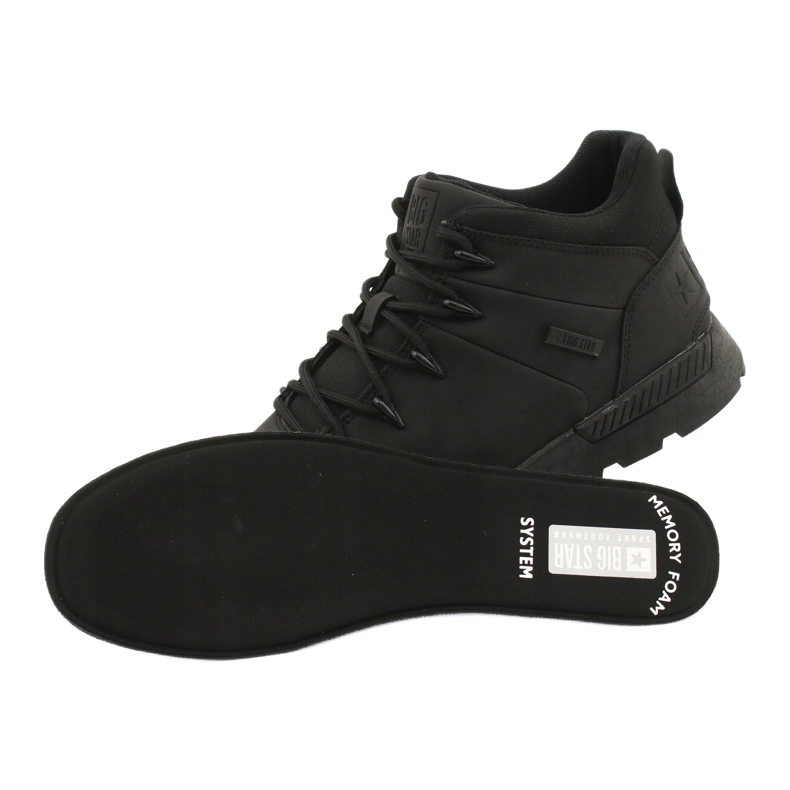 Big Star Trekking maschile Czarne GG174215 nero 4