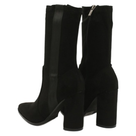 Big Star Stivali da donna sul palo GG274397 nero 5