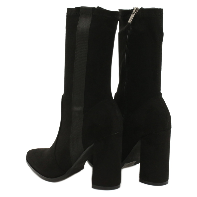 Big Star Stivali da donna sul palo GG274397 nero 5