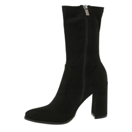 Big Star Stivali da donna sul palo GG274397 nero 3