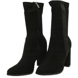 Big Star Stivali da donna sul palo GG274397 nero 4