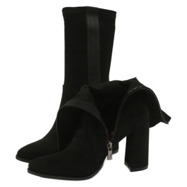 Big Star Stivali da donna sul palo GG274397 nero 6